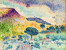 La Chaîne des Maures, 1906-1907. Creator: Cross; Henri Edmond (1856-1910).