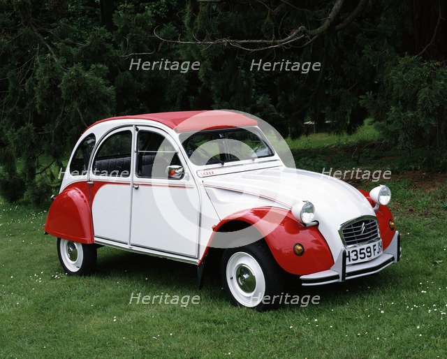 1990 Citroën 2CV 6. Artist: Unknown