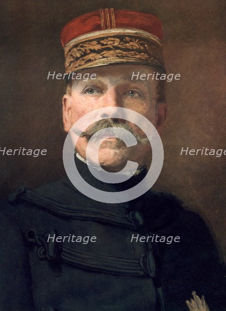 Auguste Dubail, French First World War general, (1926). Artist: Unknown