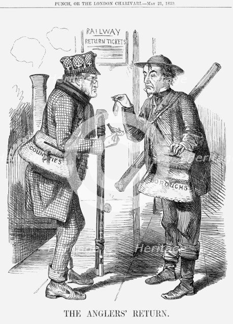 'The Angler's Return', 1859. Artist: Unknown