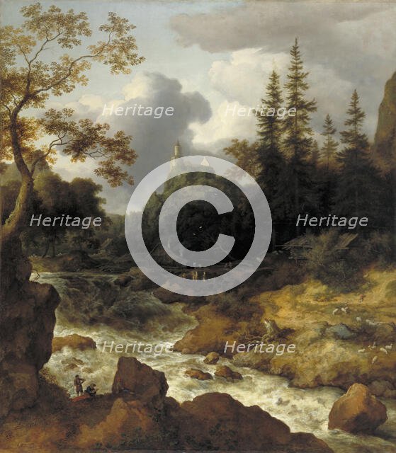 Norwegian Scenery, 1644-1675. Creator: Allart van Everdingen.