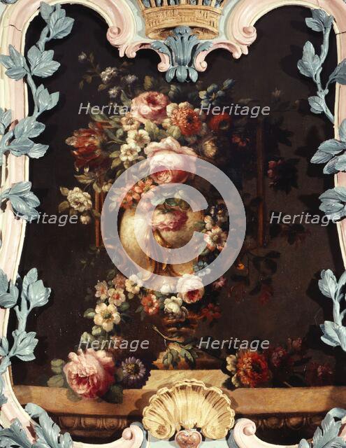 Vase of flowers, between 1801 and 1900. Creator: Unknown.