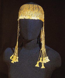 Big Diadem with pendants. Artist: Gold of Troy, Priam’s Treasure 