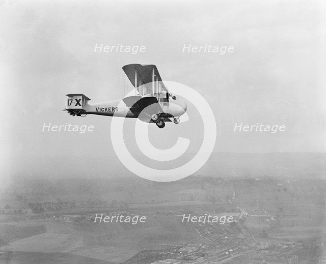 Vickers aircraft, 1920. Artist: Aerofilms.