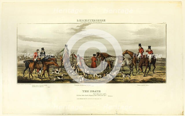 The Death, published June 1, 1825. Creator: Unknown.