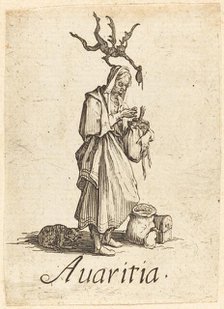 Greed, probably after 1621. Creator: Jacques Callot.