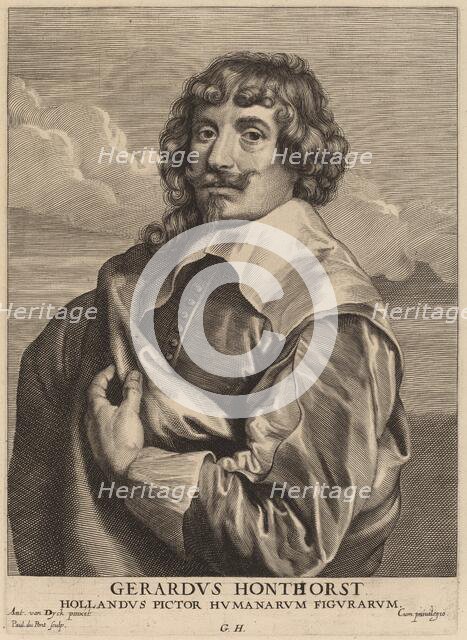 Gerrit van Honthorst, probably 1626/1641. Creator: Paulus Pontius.
