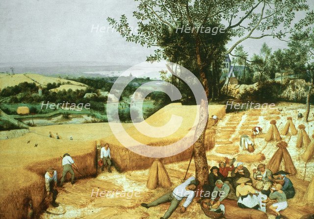 'The Harvesters', 1565. Artist: Pieter Bruegel the Elder