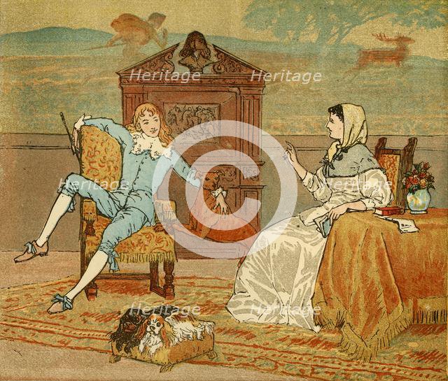 '..."You must seek a Wife with a Fortune!"', c1880, (1888). Creator: Randolph Caldecott.