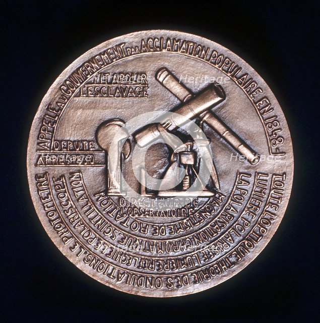 Dominique Francois Jean Arago (1786-1853), French astronomer, physicist and politician. Artist: Unknown