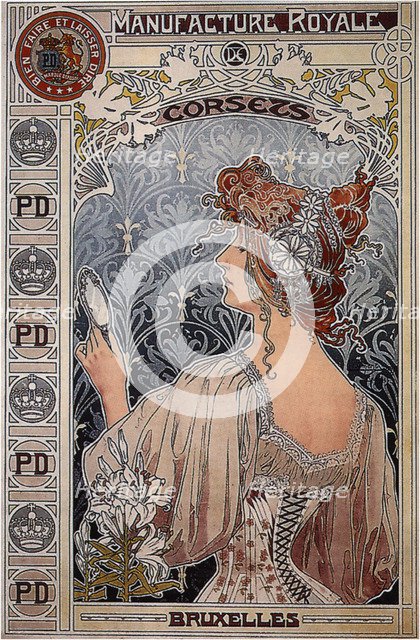 Manufacture Royale, 1897. Artist: Privat-Livemont, Henri (1861–1936)