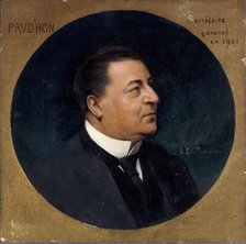 Portrait of Charles Prud'hon (1843-1930), member of the Comédie-Française, between 1901 and 1913. Creator: Louis Edouard Paul Fournier.