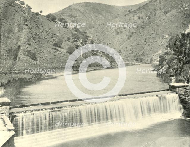 'Torrens' Weir, Adelaide', 1901. Creator: Unknown.