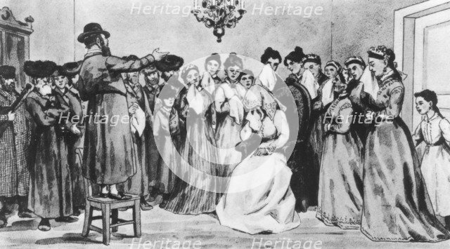 'Serenading the Bride', 1902. Artist: Unknown