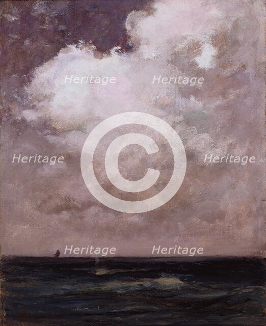 The Spouting Whale, ca. 1870. Creator: William Morris Hunt.