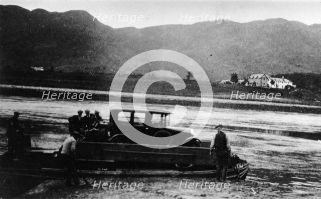 The Ballachulish ferry, c1925. Artist: Unknown