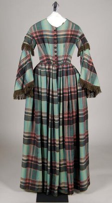 Dress, American, 1855-60. Creator: Unknown.