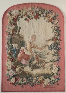 Fire Screen Panel, c. 1775. Creator: Jacques Neilson; Gobelins (French); Jean-Baptiste Marie Hüet (French, 1745-1811), after a design by ; Maurice Jacques (French, 1712-1784), after a design by.