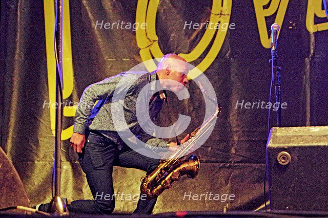 Joshua Redman, Love Supreme Jazz Festival, Glynde Place, East Sussex, 2015. Artist: Brian O'Connor.