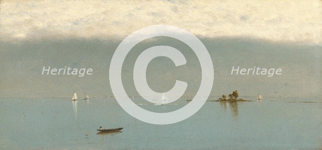 Passing off of the Storm, 1872. Creator: John Frederick Kensett.