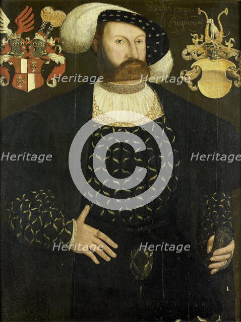 Presumably Posthumous Portrait of Rudolph van Buynou (d 1542), High Bailiff of Stavoren and 'Grietma Creator: Adriaen van Cronenburgh.