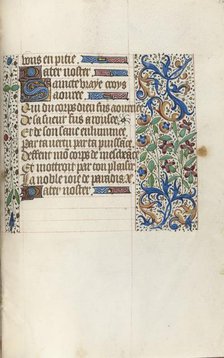 Book of Hours (Use of Rouen): fol. 154r, c. 1470. Creator: Master of the Geneva Latini (French, active Rouen, 1460-80).