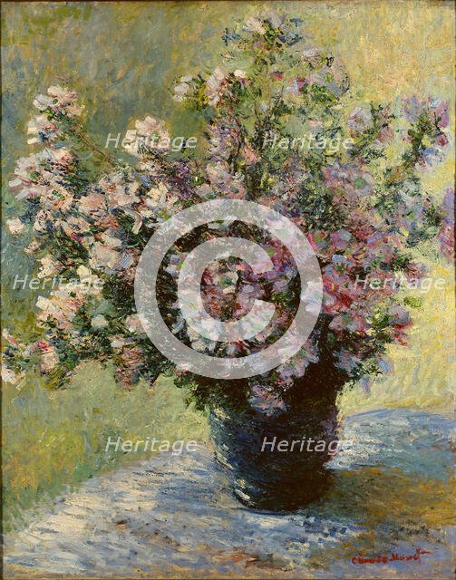 Vase of Flowers, ca 1881-1882. Creator: Monet, Claude (1840-1926).