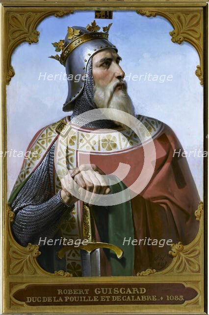 Robert Guiscard, Count of Apulia and Calabria, 1843. Creator: Blondel, Merry-Joseph (1781-1853).