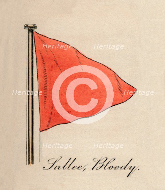 'Sallee, Bloody', 1838. Artist: Unknown.