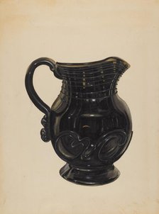 Pitcher, c. 1936. Creator: John Tarantino.