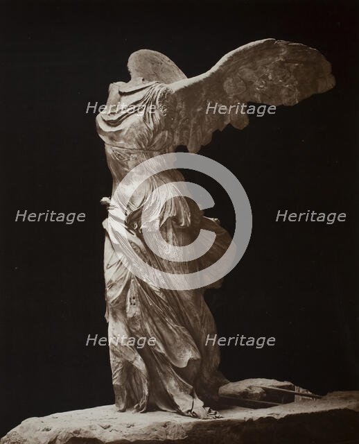 Winged Victory of Samothrace (Victoire de Samothrace), 1860s. Creator: Unknown.