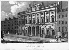Somerset House, Westminster, London, 1805.Artist: W Poole