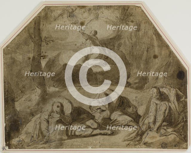 Agony in the Garden, c. 1600. Creator: Unknown.