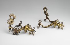 Pair of Rowel Spurs, French or Italian, ca. 1350. Creator: Unknown.