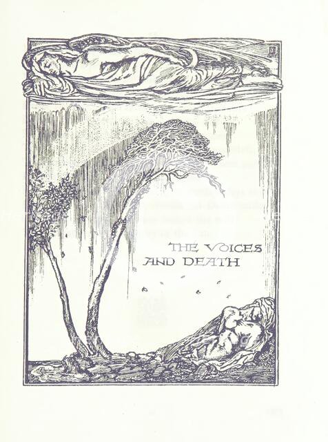 The Voices and Death, 1911.  Creator: Unknown.