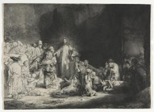 The Hundred Guilder Print, c. 1649. Creator: Rembrandt van Rijn (Dutch, 1606-1669).