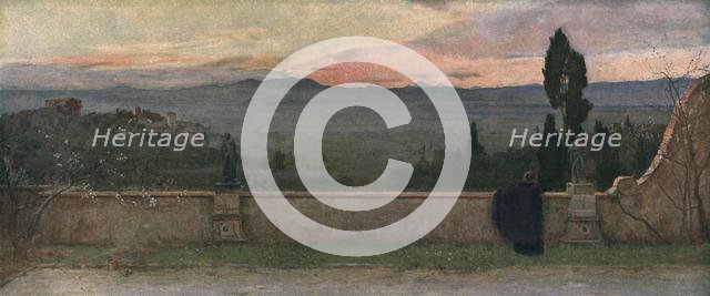 'Val D'Arno: Evening', c1901, (c1930).  Creator: Matthew Ridley Corbet.