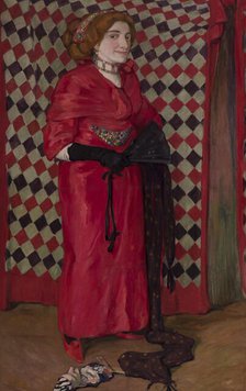 Grotesque Dwarf Woman, between 1912-1913. Creator: Wlodzimierz Blocki.