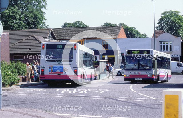 Bus Stop in Southampton. Artist: Unknown.