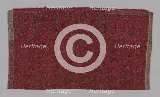 Shawl, India, late 18th/early 19th century. Creator: Unknown.