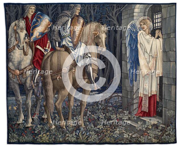 Quest for the Holy Grail Tapestries - Panel 3 - The Failure of Sir Gawaine; Sir Gawaine..., 1895-96. Creator: Sir Edward Coley Burne-Jones.