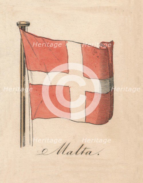 'Malta', 1838. Artist: Unknown.