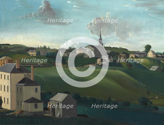 Meetinghouse Hill, Roxbury, Massachusetts, 1799. Creator: John Ritto Penniman.