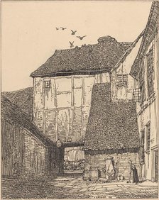 The George Inn, Beaconsfield, 1908. Creator: Frederick Landseer Maur Griggs.