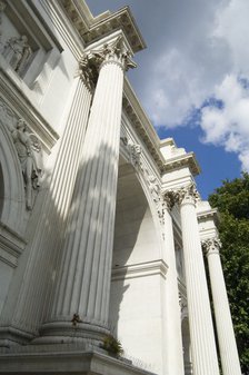 Detail of Marble Arch, Hyde Park, London, 2007. Artist: Historic England Staff Photographer.