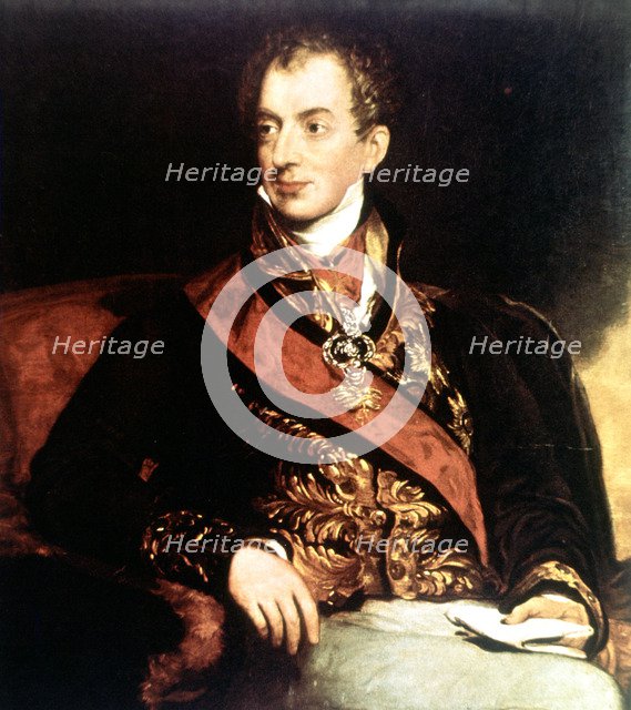 Clement Metternich (1773-1858), Minister of Austria.