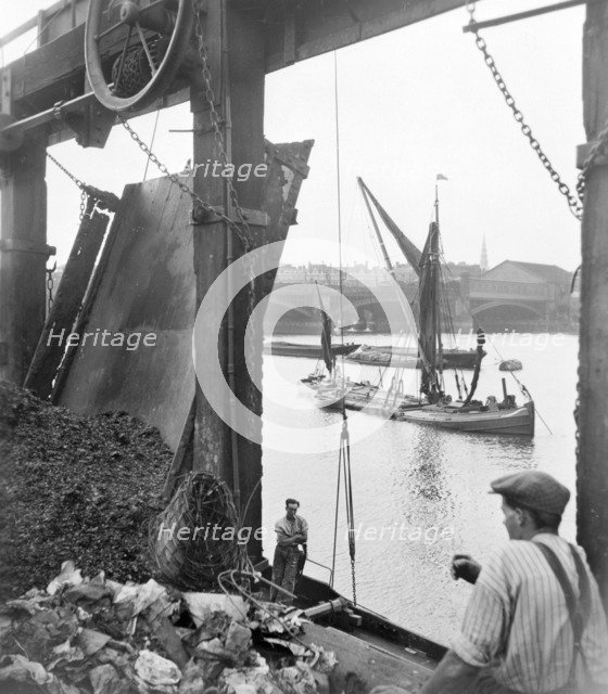 The South Bank, Lambeth, London, before 1933. Artist: George Davison Reid