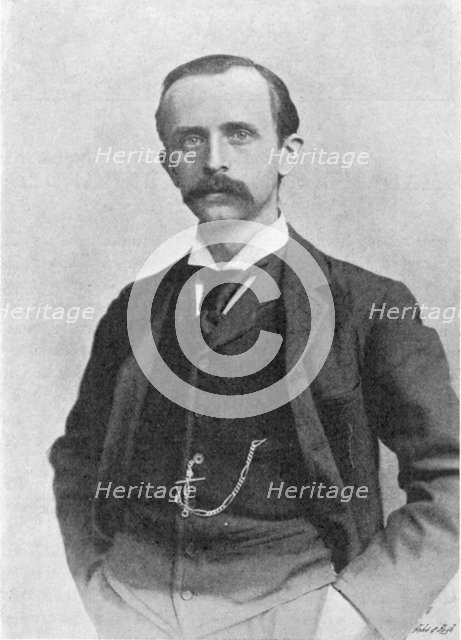 James Matthew Barrie (1860-1937), Scottish playwright and novelist, c1895. Artist: Unknown