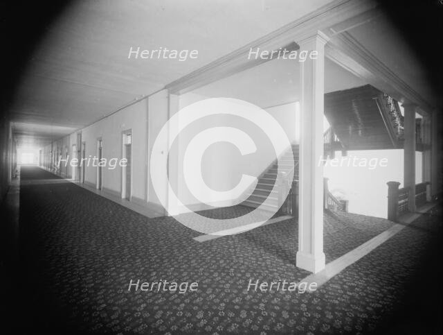 Corridors, Hotel Victory, Put-in-Bay, between 1880 and 1899. Creator: Unknown.