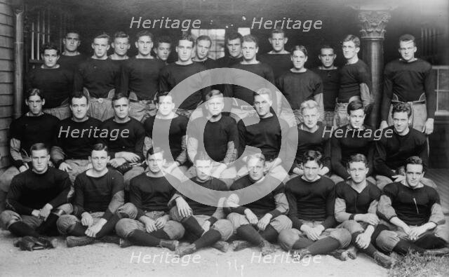 Harvard varsity football team, 1912, 1912. Creator: Bain News Service.
